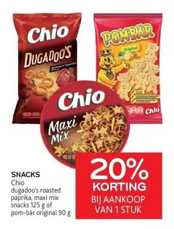 Alvo Snacks chio aanbieding