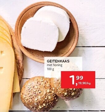 Alvo Geitenkaas met honing 100 g aanbieding