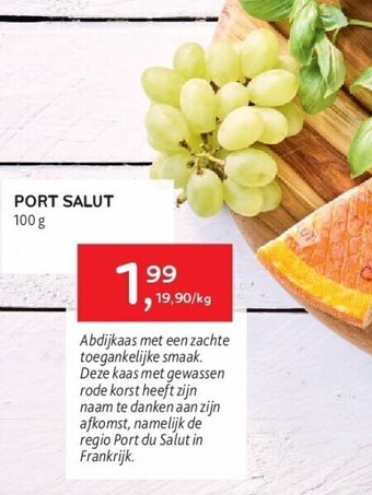 Alvo Port salut 100 g aanbieding