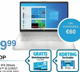 Hp Laptop 465Y2EA#UUG Gratis Workshopvoucher