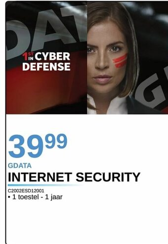 AUVA GData Internet Security C2002ESD12001 aanbieding