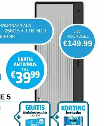 AUVA Lenovo Ideacentre 5 90Q30043MH Uw Voordeel aanbieding