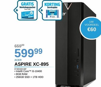 AUVA Acer Aspire XC-895 DT.BEWEH.00F aanbieding