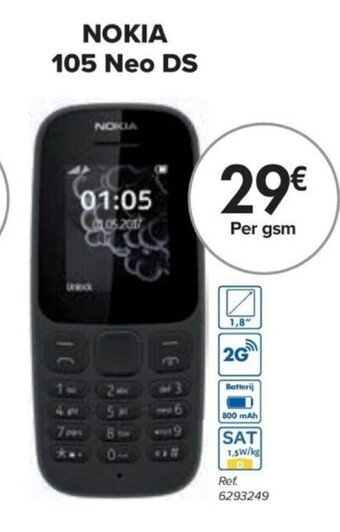 NOKIA 105 Neo DS