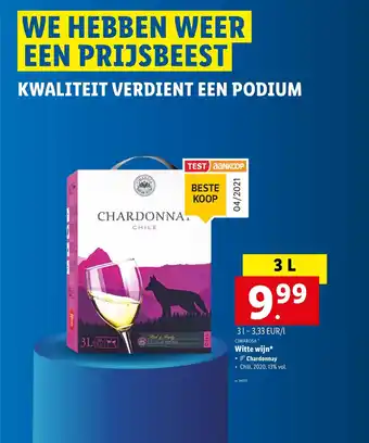 Cimarosa Witte wijn 3L