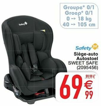 Cora Siège-auto autostoel sweet safe aanbieding