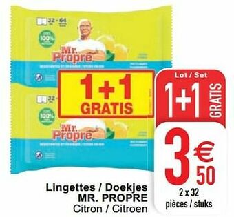 Cora Lingettes - doekjes mr. propre aanbieding