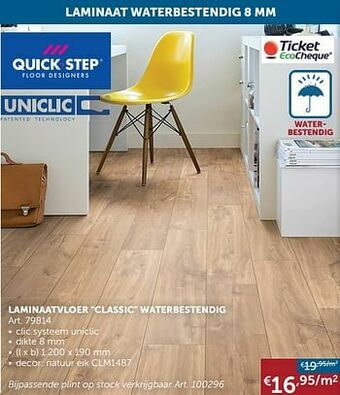 Zelfbouwmarkt Laminaatvloer classic waterbestendig aanbieding