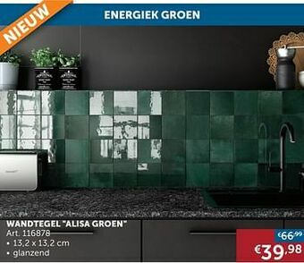 Zelfbouwmarkt Wandtegel aanbieding
