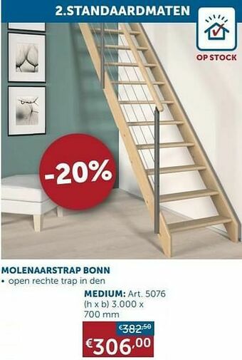 Zelfbouwmarkt Molenaarstrap bonn medium aanbieding