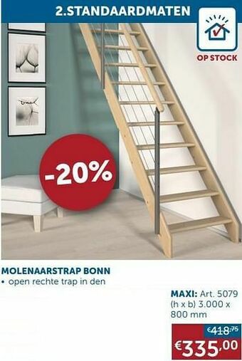 Zelfbouwmarkt Molenaarstrap bonn maxi aanbieding