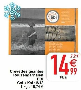 Cora Crevettes géantes reuzengarnalen ebi aanbieding