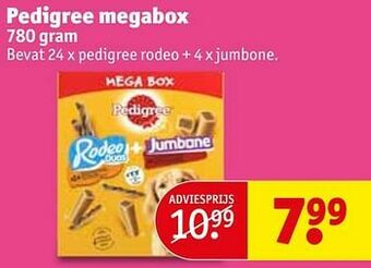 Kruidvat Pedigree megabox aanbieding