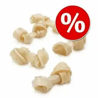Zooplus 24 stuks Kauwbotten Geknoopt à ca. 7 cm Barkoo Hondensnacks aanbieding