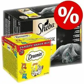 Zooplus Multipack Sheba maaltijdzakjes 12 x 85 g - Selection in Sauce (24 x 85 g) aanbieding