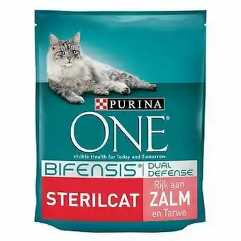 Zooplus 3x800g Sterilcat met Zalm Purina One Kattenvoer aanbieding