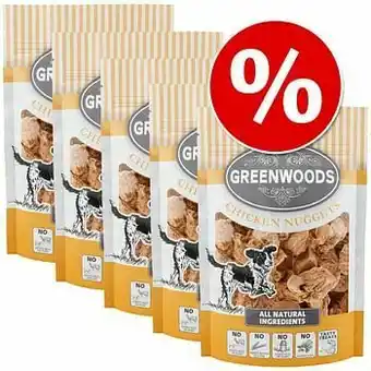 Zooplus 5x100g Nuggets Kip Greenwoods Hondensnacks aanbieding