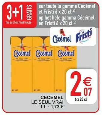 Cora Cecemel le seul vrai aanbieding