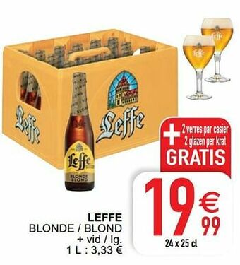 Cora Leffe blonde - blond aanbieding