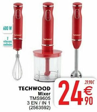 Cora Techwood mixer tms9605 3 en - in 1 aanbieding