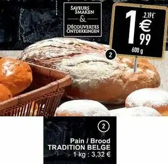 Pain - brood tradition belge