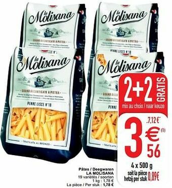 Cora Pâtes - deegwaren la molisana aanbieding