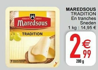 Cora Maredsous tradition aanbieding