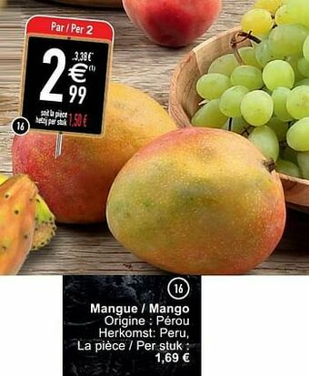 Cora Mangue - mango aanbieding
