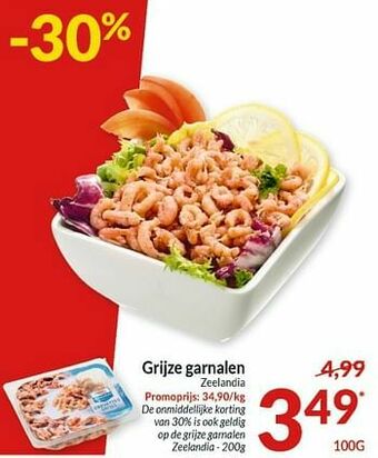 Intermarché Grijze garnalen zeelandia aanbieding