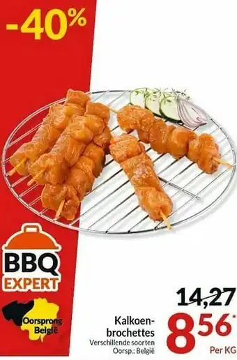 Intermarché Kalkoen- brochettes aanbieding