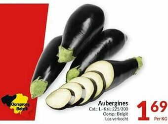 Intermarché Aubergines aanbieding