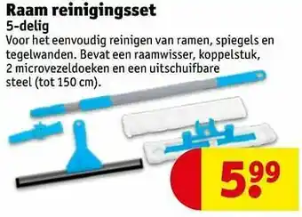 Kruidvat Raam reinigingsset aanbieding