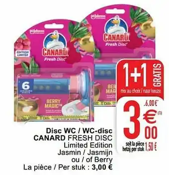 Cora Disc wc - wc-disc canard fresh disc aanbieding