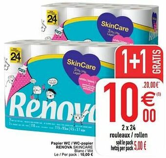 Cora Papier wc - wc-papier renova skincare aanbieding