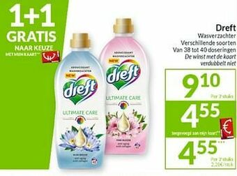 Intermarché Dreft wasverzachter aanbieding