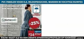 Zelfbouwmarkt Dumawall+ aanbieding