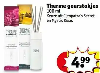 Kruidvat Therme geurstokjes aanbieding