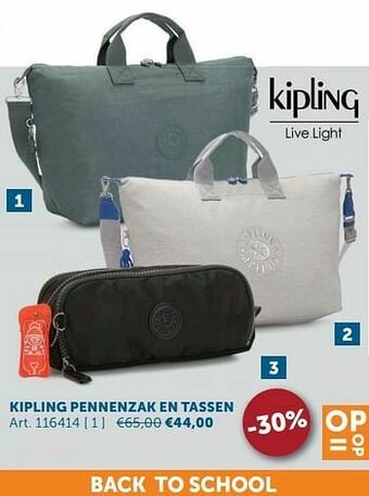 Zelfbouwmarkt Kipling tassen aanbieding