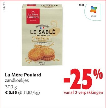 La Mère Poulard zandkoekjes 300 g