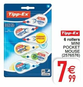 Cora 6 rollers mini pocket mouse aanbieding