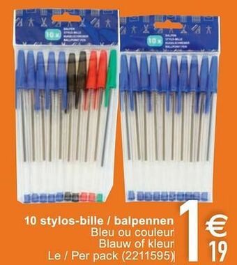 Cora 10 stylos-bille - balpennen aanbieding