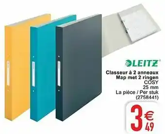 Classeur à 2 anneaux map met 2 ringen cosy