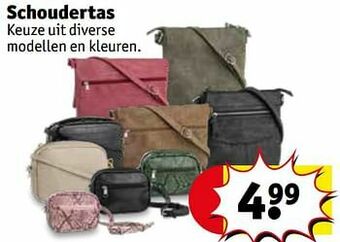Kruidvat Schoudertas aanbieding