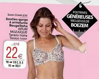 Cora Soutien-gorge à armatures beugelbeha arum mozaïque aanbieding