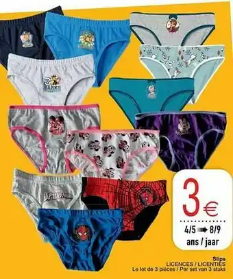 Cora Slips licences - licenties aanbieding