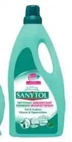 Colruyt Sanytol Allesreiniger Reinigend & desinfecterend Vloeren & oppervlakken Eucalyptus 1 SANYTOL aanbieding