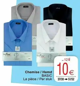 Cora Chemise - hemd basic aanbieding