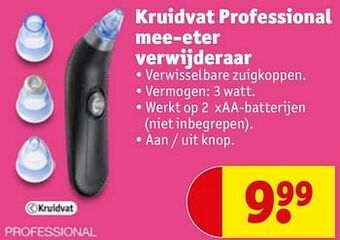Kruidvat Kruidvat professional mee-eter verwijderaar aanbieding