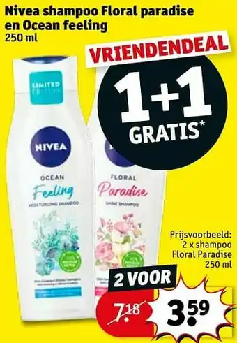 Kruidvat Shampoo floral paradise aanbieding