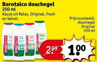 Kruidvat Douchegel original aanbieding